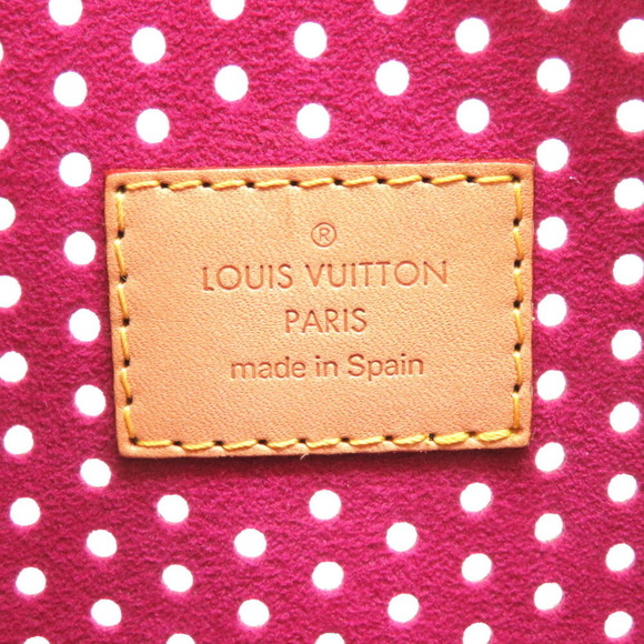 LOUIS VUITTON Monogram Perfo Pochette Accessoires Fuchsia M95183 Handbag Pouch - Picture 6 of 8